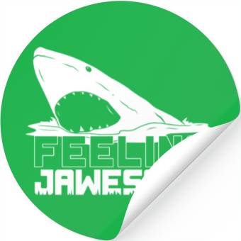 Discover Feeling Jawesome, Shark, Sharks Stickers