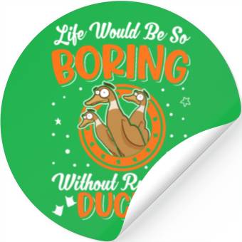Discover Indian Runner Duck Bottle Stickers