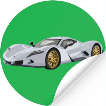 Discover Silver car Stickers