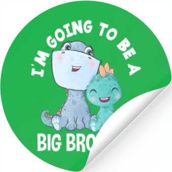 Discover First Time Brother Child Son Offspring Stickers