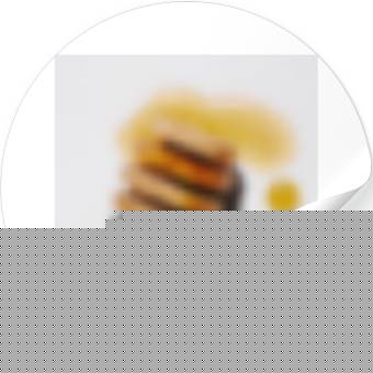 Discover Blue White Snowflakes Pattern Stickers