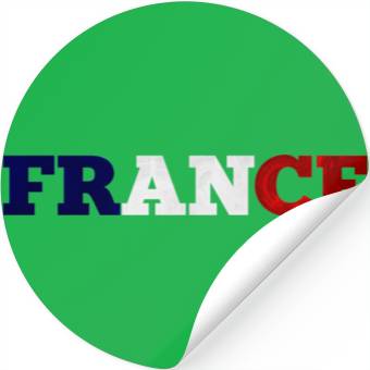 Discover France Stickers