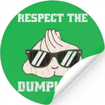 Discover Respect the dumpling - cute dumpling Stickers