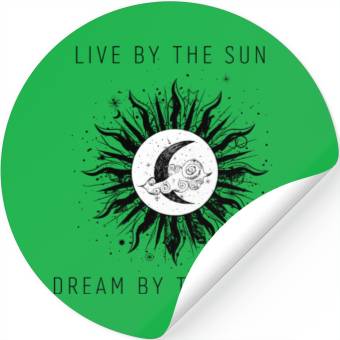 Discover LIVE BY THE SUN whit Stickers