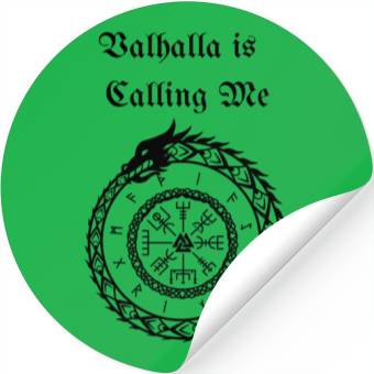Discover Valhalla is Calling Me Stickers