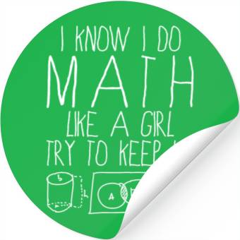 Discover i know i do math Stickers