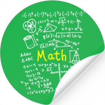 Discover Math Design Stickers