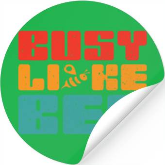 Discover Busy like a BEE Stickers
