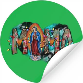 Discover Mama Virgin Mary Stickers