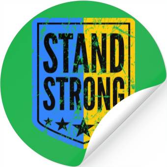 Discover Ukraine ukrainian stand strong batch Stickers