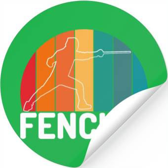Discover Fencing Stickers
