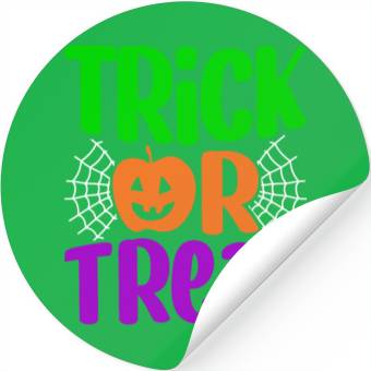 Discover Trick Or Treat Stickers