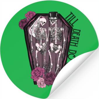 Discover Till death do us part Stickers