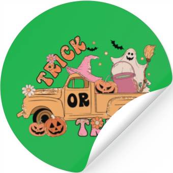 Discover Trick Or Treat Stickers