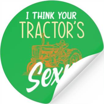 Discover Farmer Tractor Lover Stickers
