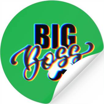 Discover THÉ BIG BOSS Stickers
