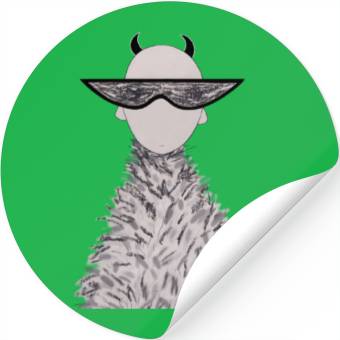 Discover Cute stylish devil. Stickers