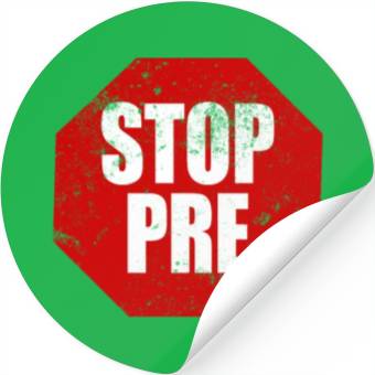 Discover Stop Pre Marathon Running Gift Runner Stop Pre Stickers
