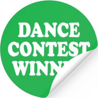 Discover Dance Contest Winner Stickers