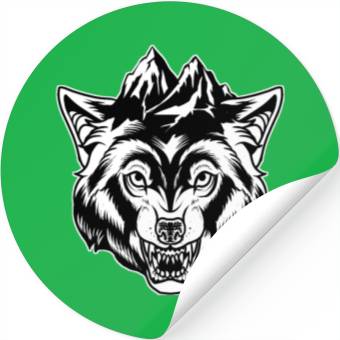 Discover Wolf Stickers