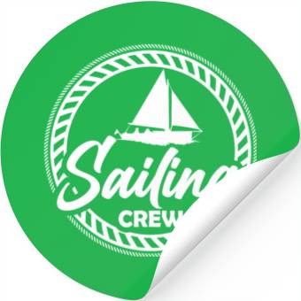 Discover Sailing Crew Stickers