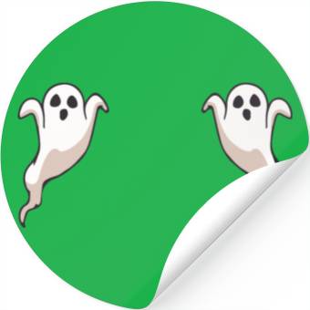 Discover Halloween Ghost Stickers