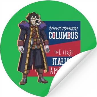Discover Christopher Columbus day Stickers