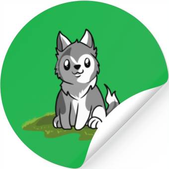 Discover Wolf Stickers