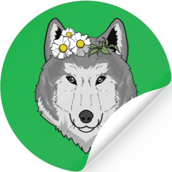 Discover She Wolf Stickers