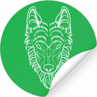Discover Wolf Stickers