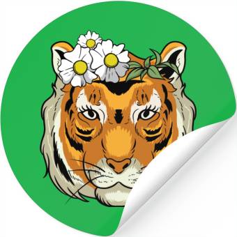 Discover Shi is Tiger Stickers