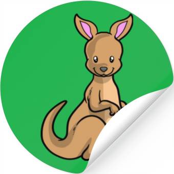Discover Kangaroo Stickers