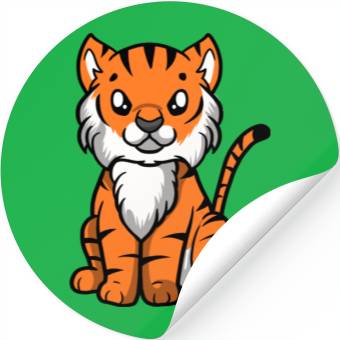 Discover Tiger Stickers