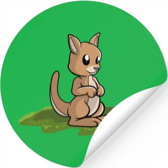 Discover Kangaroo Stickers
