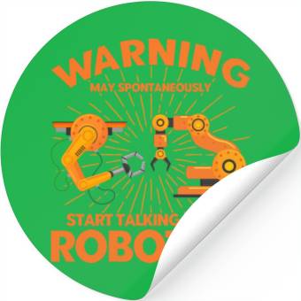 Discover Engineering Robot Engineer Robot Gift Stickers