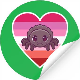 Discover Lesbian Spider Pride Stickers