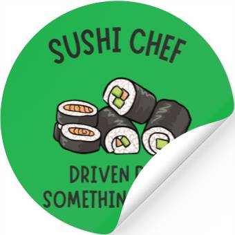 Discover SUSHI CHEF 21 Stickers