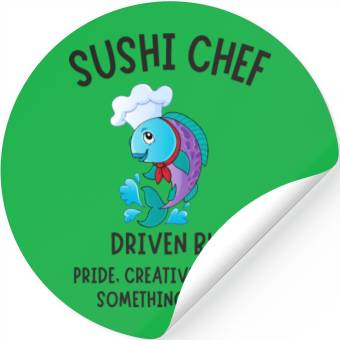 Discover SUSHI CHEF 29 Stickers