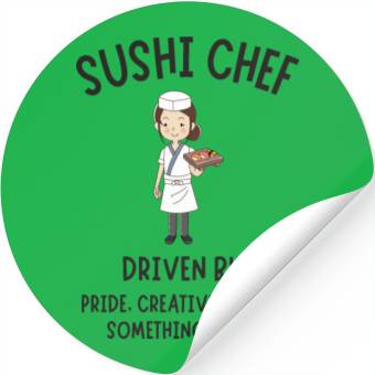 Discover SUSHI CHEF 22 Stickers