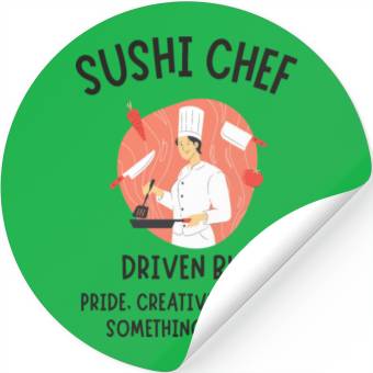 Discover SUSHI CHEF 23 Stickers