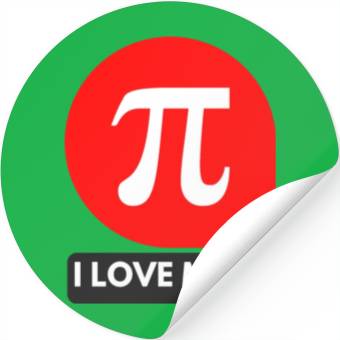 Discover I love Math Stickers