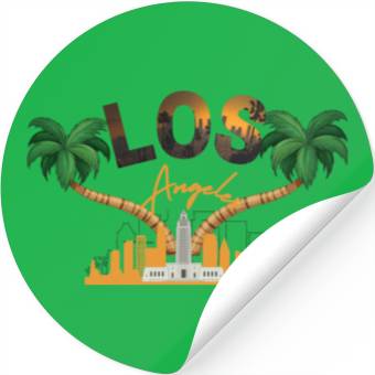 Discover Los Angeles Stickers