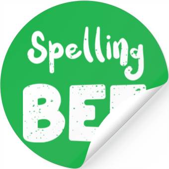 Discover Spelling Bee - Teacher Stickers