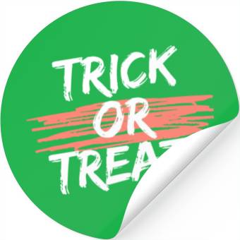 Discover Trick Or Treat Stickers