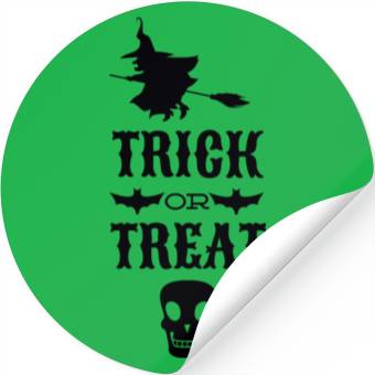 Discover Trick or Treat Stickers