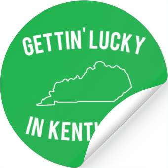 Discover Getting Lucky In Kentucky Stickers