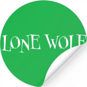 Discover Lone Wolf Stickers