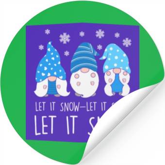 Discover Let It Snow Stickers