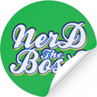 Discover NERD BOSS Stickers