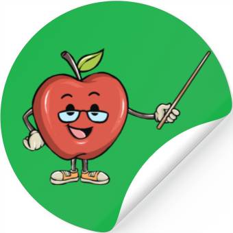 Discover apple teacher Stickers